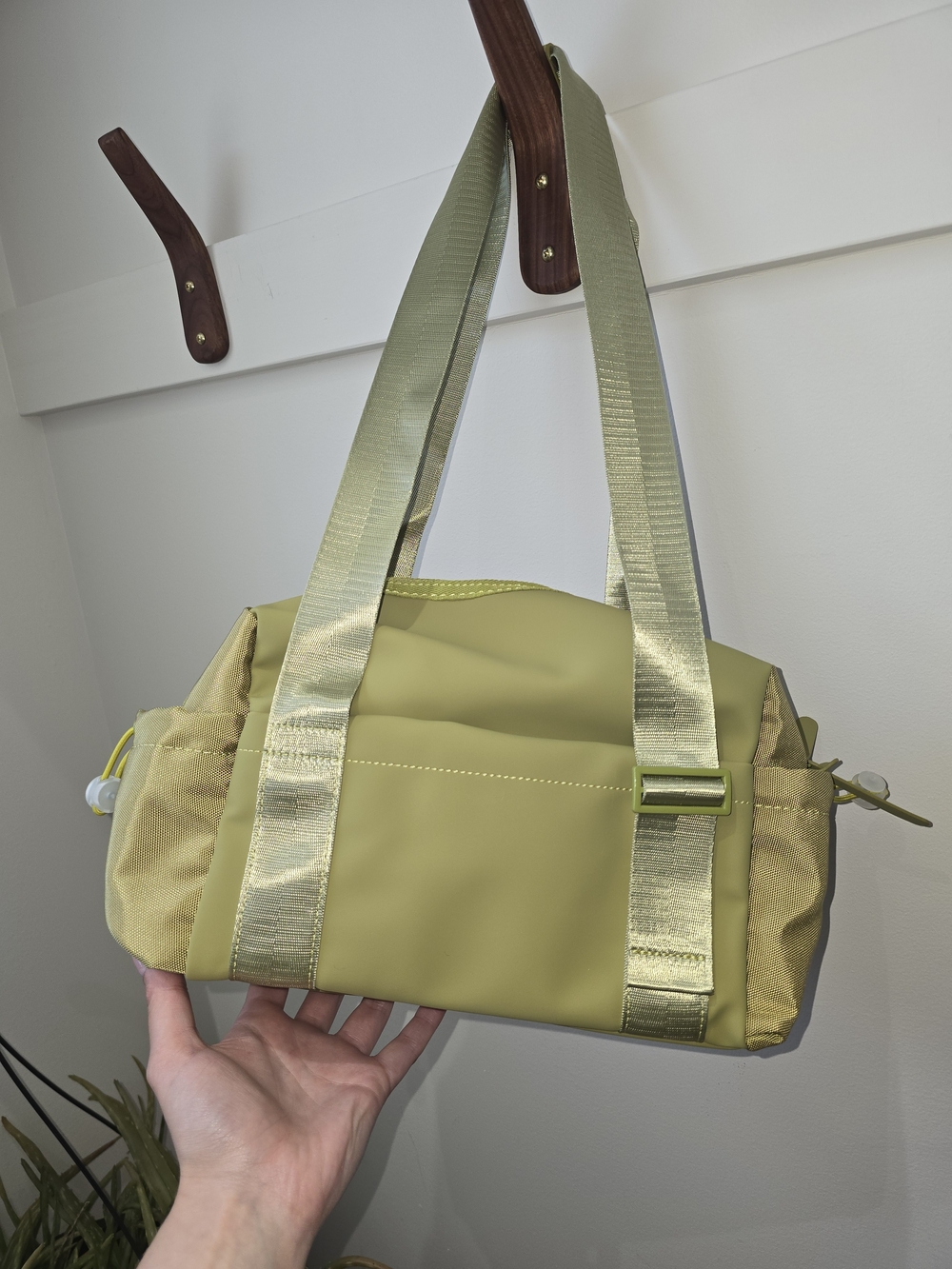 Olive Green Women's Tote Bag - Lightweight Everyday Shoulder Bag